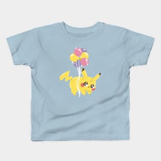 Kawaii Japanese Electric Type Mouse Art Kids T-Shirt